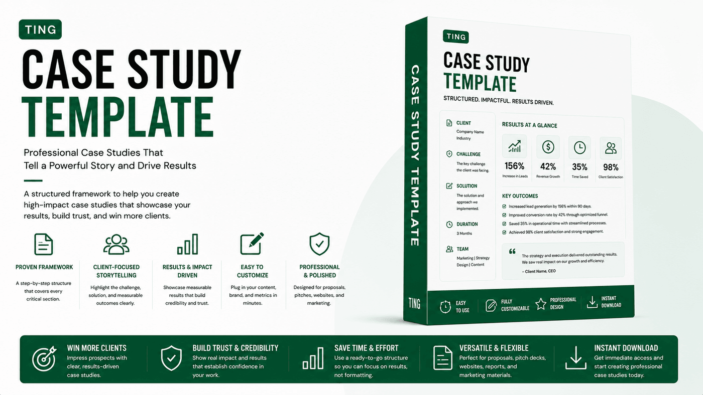 Case Study Template marketplace thumbnail