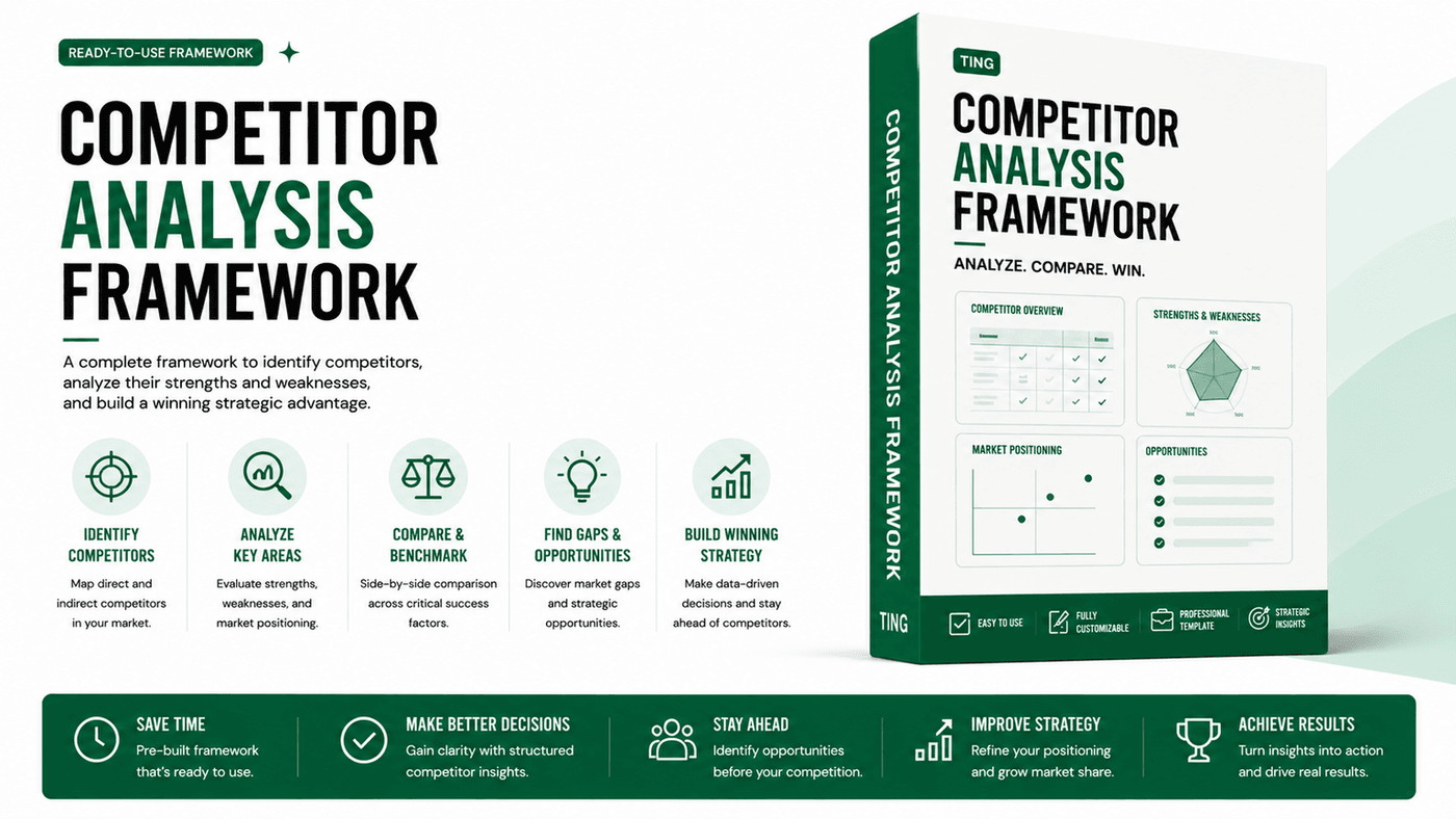 Competitor Analysis Framework marketplace thumbnail