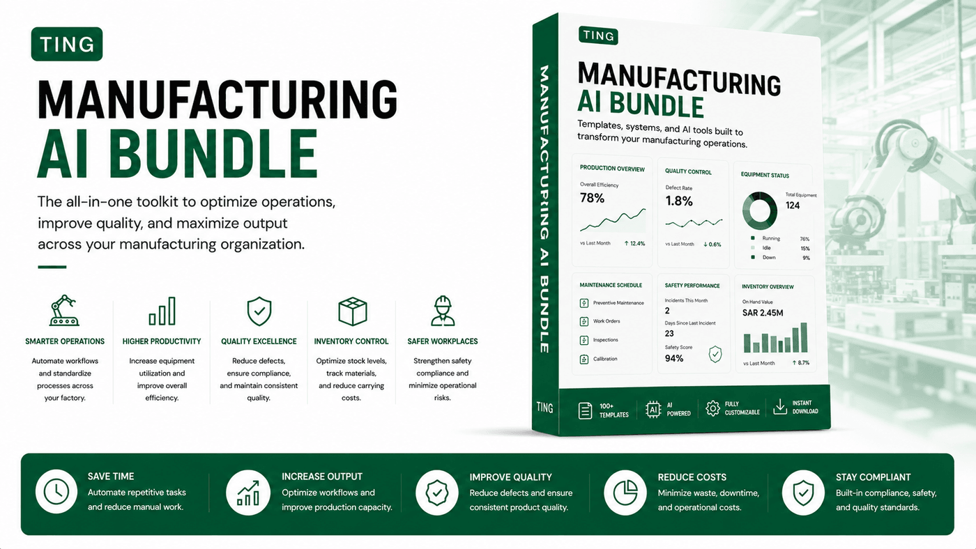 Manufacturing AI Bundle marketplace thumbnail