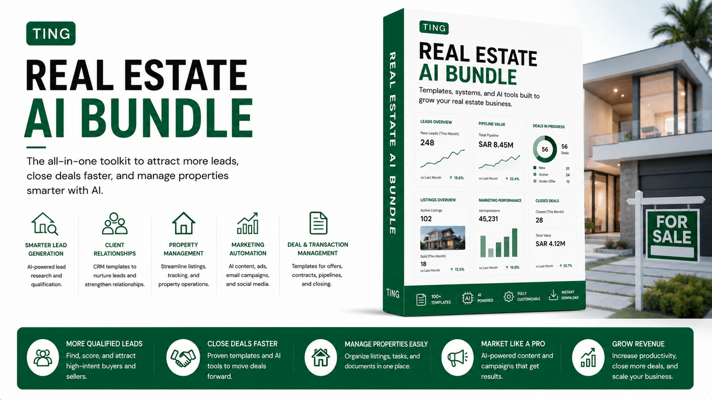 Real Estate AI Bundle marketplace thumbnail