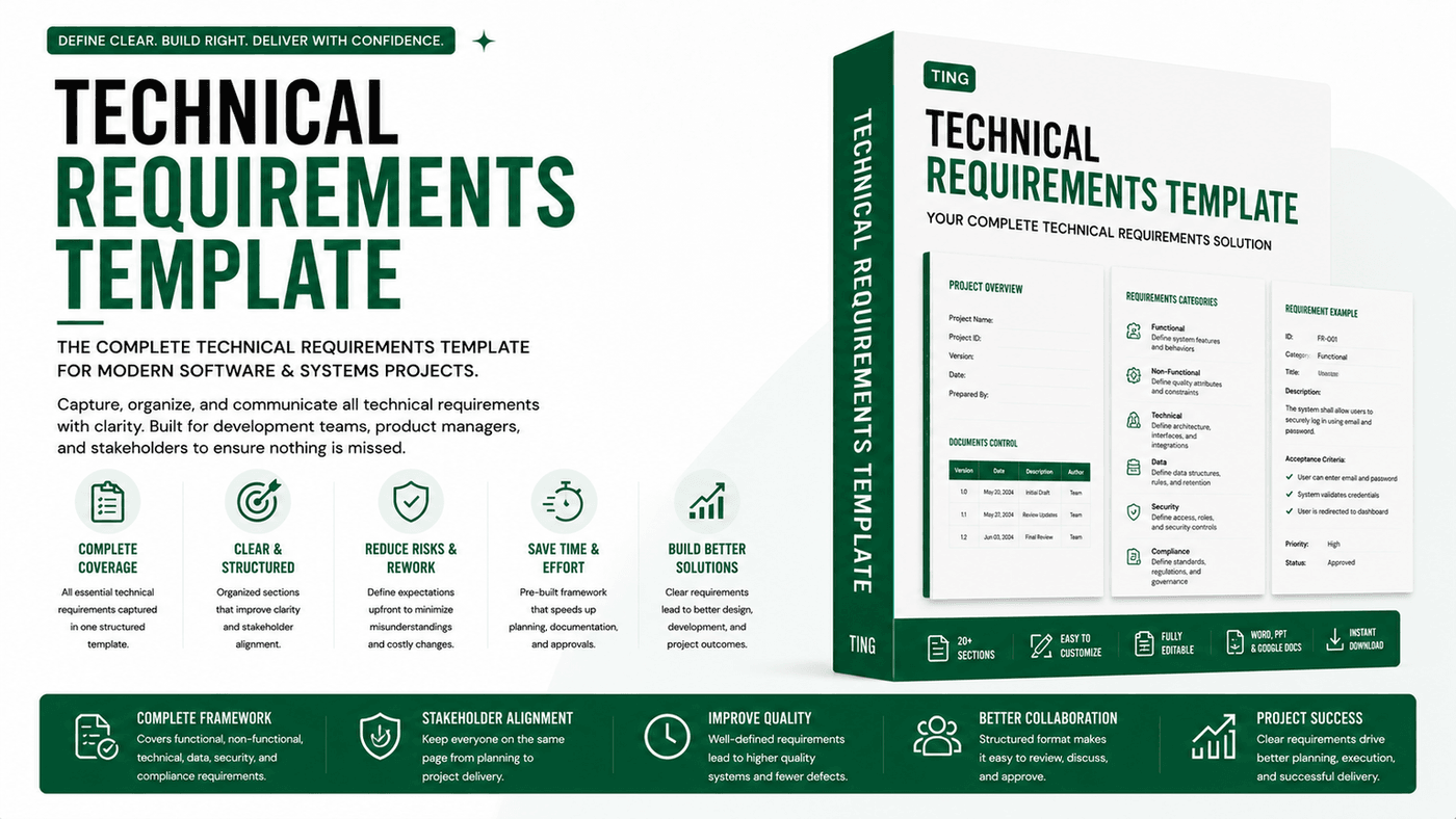 Technical Requirements Template marketplace thumbnail